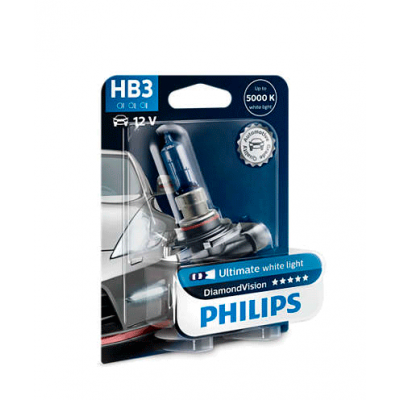 Галогеновая лампа Philips HB3 Diamond Vision 5000К